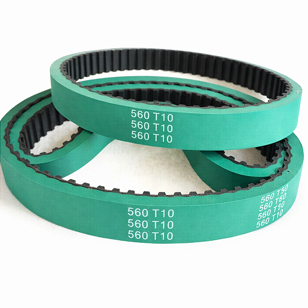 Correia de Arraste T10-560 25mm com Revestimento Verde - Fabrima