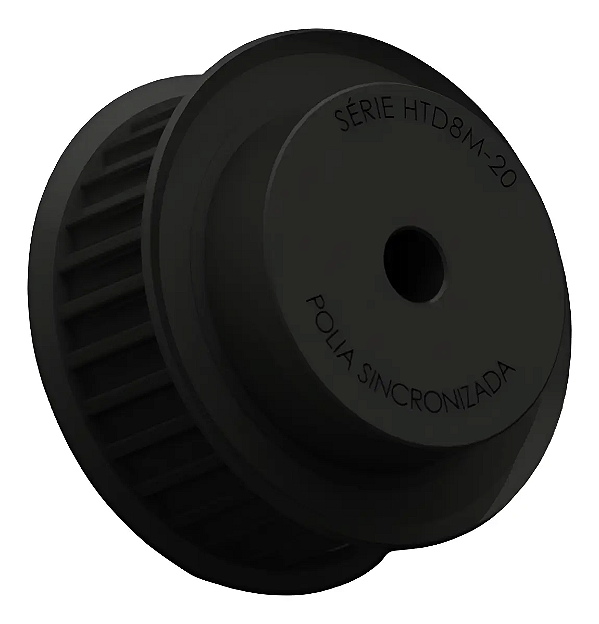 POLIA IND. ROYAL 22 DENTES 8M 20MM 6F AÇO