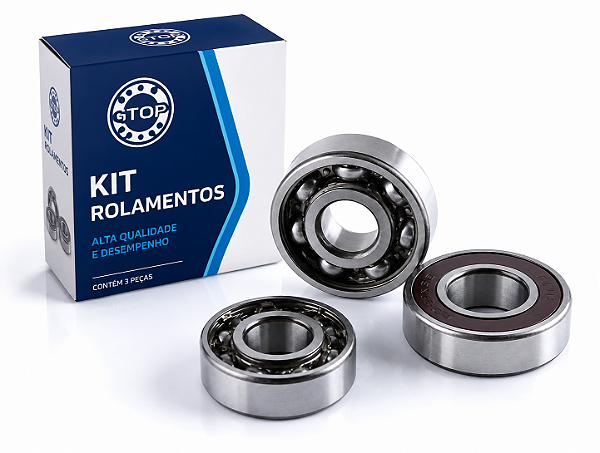 Kit Rolamento Roda Traseira HONDA CG FAN 150 GBR - Pronta Entrega