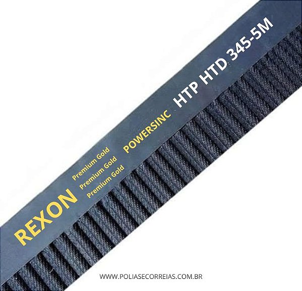 CORREIA HTD 10MM 5M-345 5M HTP HTD - REXON