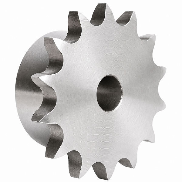 Engrenagem 15 Dentes - Passo 1/2" (ASA 40) Alta Performance - Aço SAE 1045