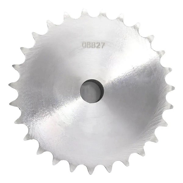 Engrenagem 27 Dentes - Passo 1/2" (ASA 40) em Aço SAE 1045