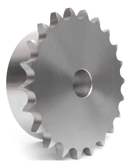 Engrenagem 42 Dentes - Passo 1/2" (ASA 40) em Aço SAE 1045