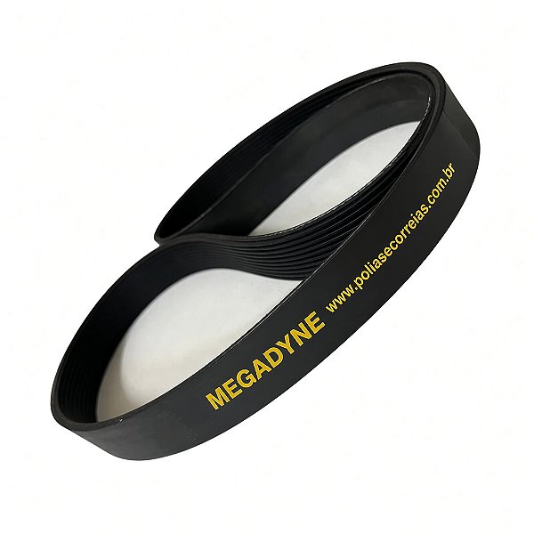 Correia Poly-V Megadyne 8PJ1088 com 8 Frisos 1088mm – Correia Micro V Industrial de Alta Performance