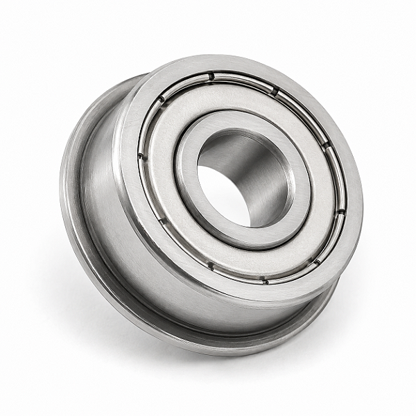 SMF63 ZZ - Micro Rolamento Rigido de Esferas com Flange Inox 3X6X2,5