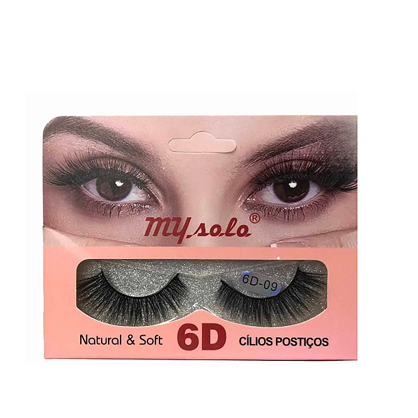 Cílios postiços 6D