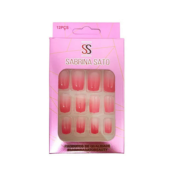 Unhas Postiças Autocolante (cores diversas)