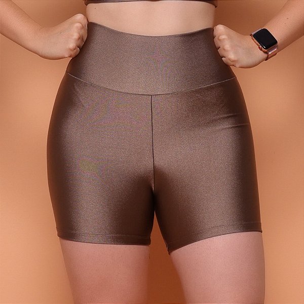 SHORT ELEGANCE CASTANHO