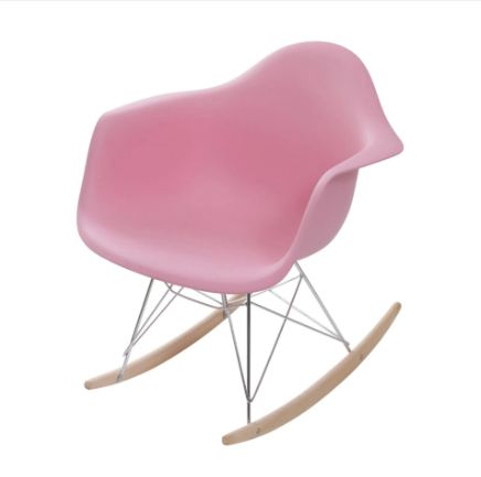 Cadeira Eames DAR Base Balanço C/ Braço, Concha Em Polipropileno