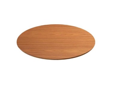 Prato Giratório P/ Mesa de Jantar 59cm, Base Em MDF C/ Tampo