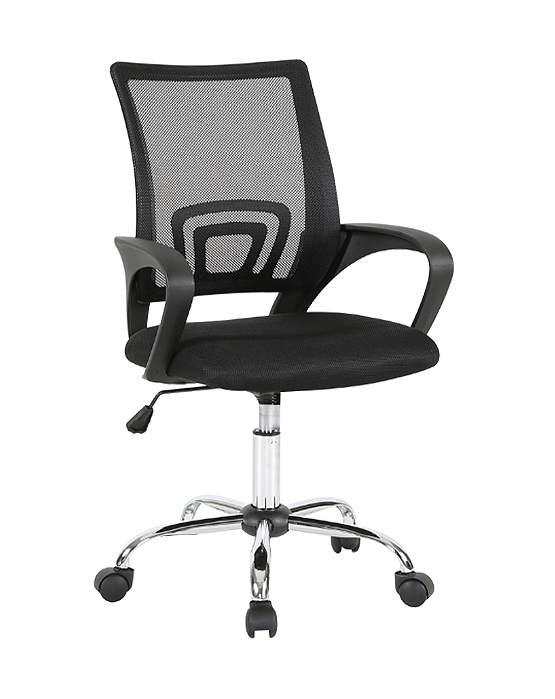 Cadeira Office Manchester Sem Relax, Assento Estof. Encosto Tela