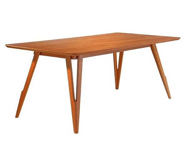 Mesa Jantar Master 1,80X90cm C/ Base e Tampo Em Madeira Maciça