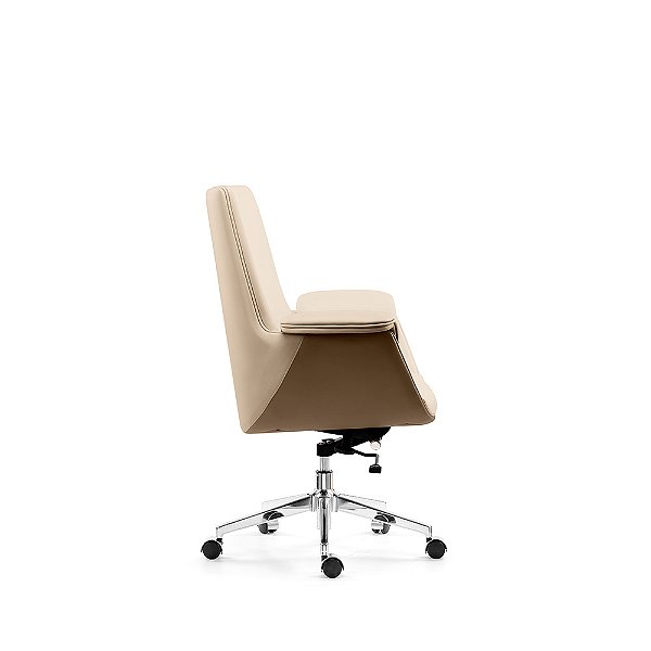 Cadeira Office Diretor Melfi, Base Metal, Sist. Relax C/ Assento Estofado