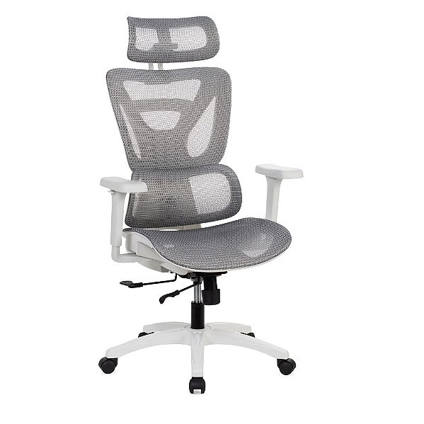 Cadeira Office Nexo, Assento/Braços Reguláveis, Encosto C/ Mec. Sincronizado, Tela de Alta Resistência