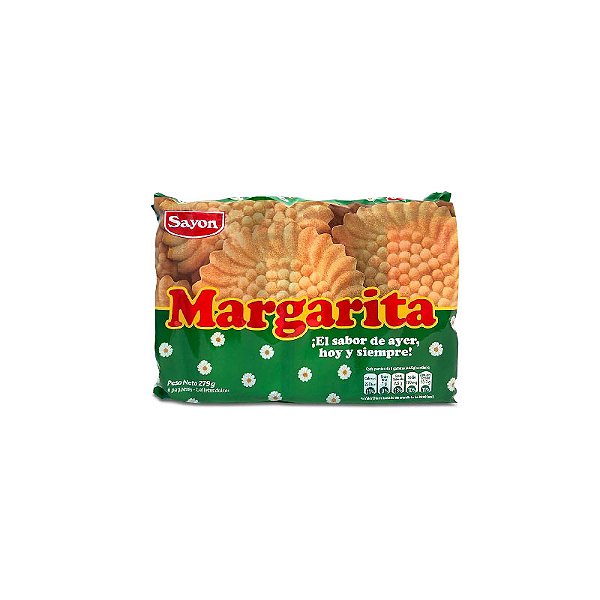 Bolachas Margarita. Pacote com 6 unidades