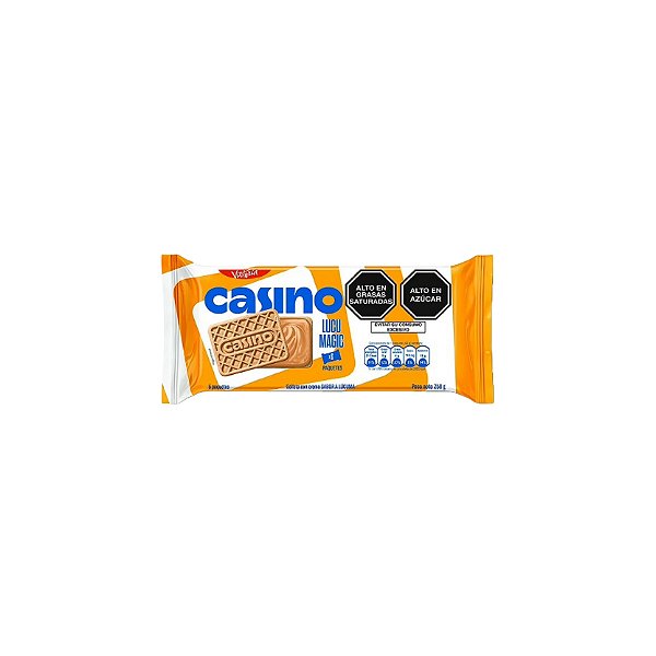Bolachas Casino Lucuma. Pacote com 6 Unidades
