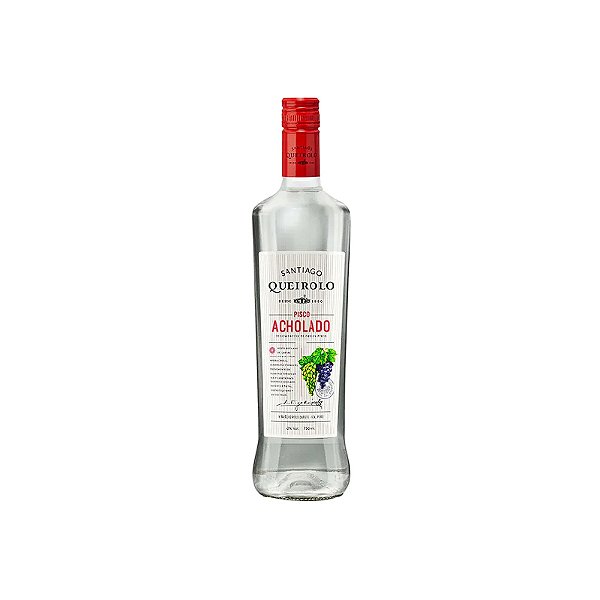 Pisco Peruano Santiago Queirolo Acholado 750ml | Destilado de Uva | Produto Peruano