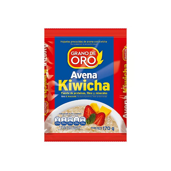 Aveia Pré-Cozida com Kiwicha Peruana 170g | Grano de Ouro