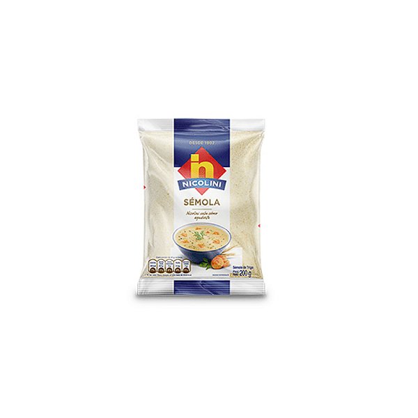 Farinha Sêmola de Trigo Nicolini 200g