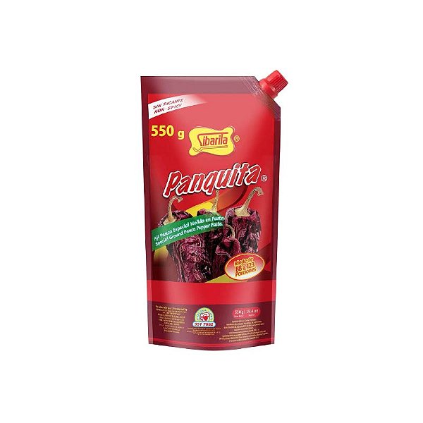 Ají Panca Sibarita Panquita 550g - Pasta de Pimenta Peruana Baixo Picante