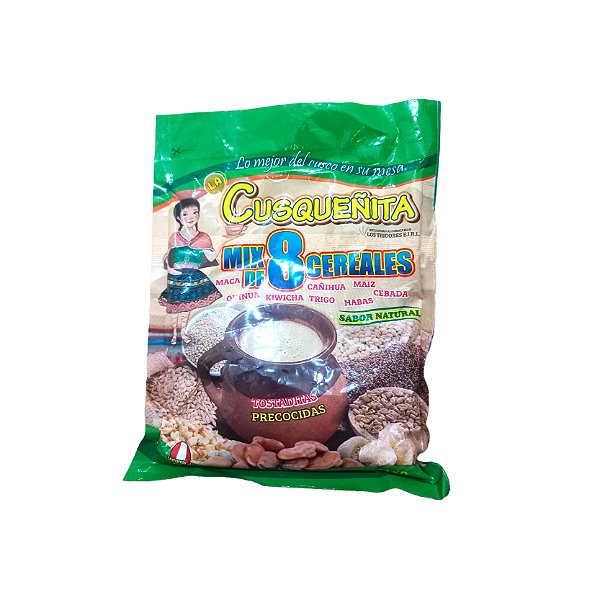 Mix 8 Cereais A Cusqueñita 150g - Superalimento: Quinoa, Maca e Cereais Tostados