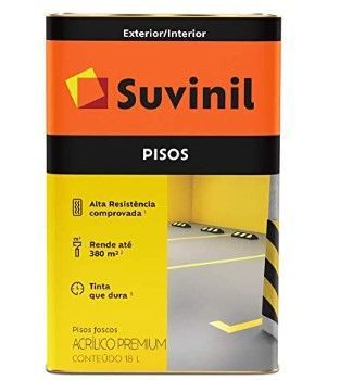 Tinta Acrílica Suvinil 18 Litros Piso Verde