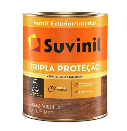 Verniz Suvinil Brilho 0,9 Litros Triplo Filtro Natural