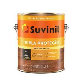Verniz Suvinil Fosco 3,6 Litros Triplo Filtro Natural