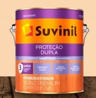 Verniz Suvinil Acetinado 3,6 Litros Natural