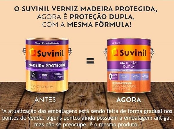 Verniz Suvinil Brilho 0,9 Litros Imbuia