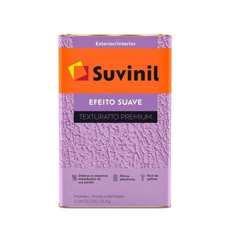 Texturatto Suvinil Efeito Suave 25 Kg Branco