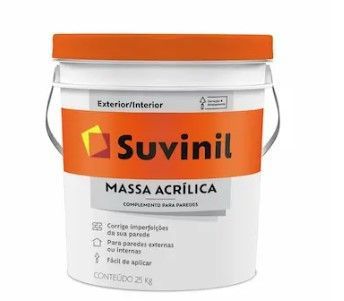 Massa Acrilica Suvinil 25 Kg ( Balde )