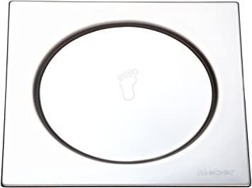Grelha Meber Quadrada 15X15 Inox 304 Pressão