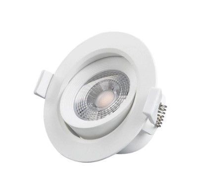 Spot Led Embutir Redondo 5w 3000k Lorenzetti New