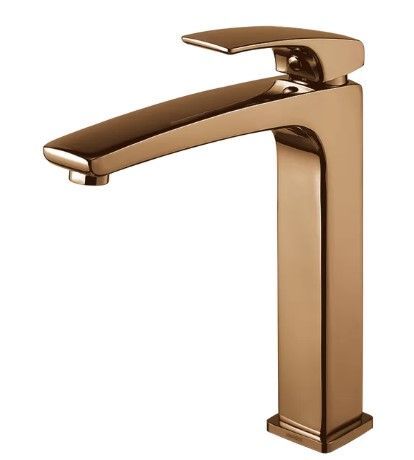 Monocomando Cuba Apoio Rose Gold Lorenzetti 2877 R89