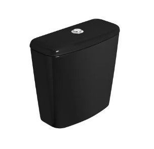 Deca Caixa Acoplada Dual Preto Izy / Ravena / Aspen / Targa