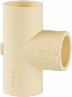Cpvc Tee F / F / F Dn22 Amanco
