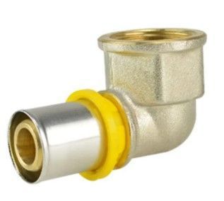 Pex Gás Amanco Joelho 90° Transição F Gás Dn26x3/4