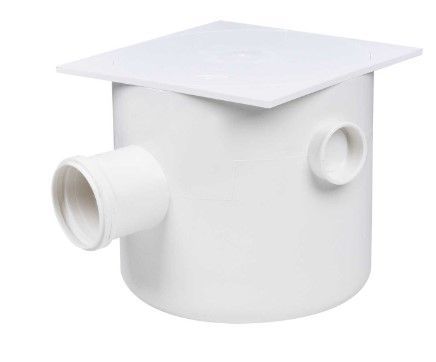 Amanco Caixa Sifonada N73 Quadrada 3 Entradas 250x230x75