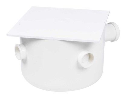 Amanco Caixa Sifonada N72 Quadrada 3 Entradas 250x172x50