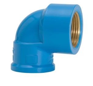 Amanco Joelho Solda Rosca Azul 90° 25x1/2