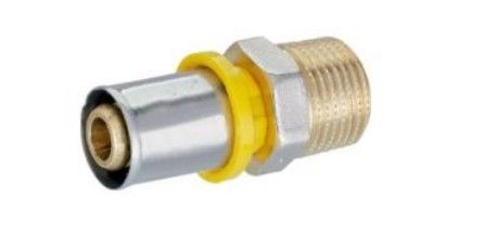 Pex Gás Amanco Conector Transição M Gás Dn16x1/2