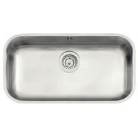 Cuba Tramontina Retangular Inox 56x34 Acetinado Prime 4.1/2 com Escape