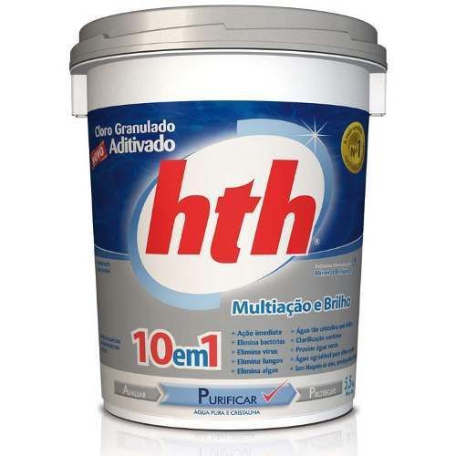 Cloro Hth 10kh (10 Em 1) Ok