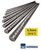 Vergalhao  6.3mm (1/4) CA-50 2,94Kg