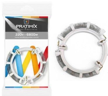 Resistencia Pratimix Lorenzetti 6800W Bella 4 Temperaturas 220v