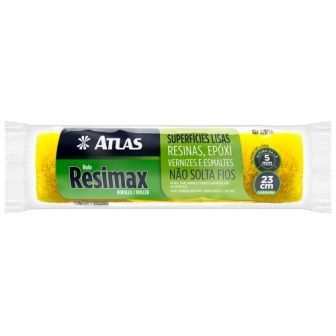 Rolo Resimax Atlas 9cm Amarelo