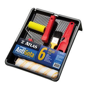 Kit Pintura Atlas Antigota com 6 peças