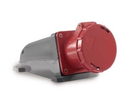 Tomada Sob Industrial Soprano 16a 3p+t 380v Vermelho