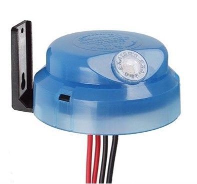 Fotocelula Exatron Com Base Fixa 3 Fiios Azul